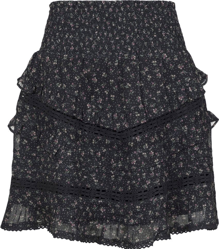 NEO NOIR Donna Mini Rose Skirt