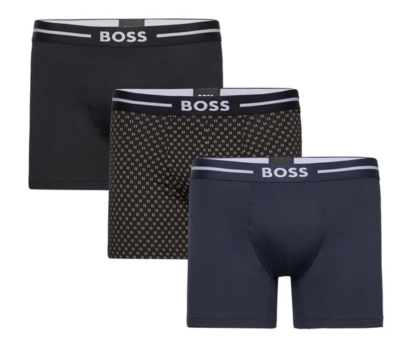 HUGO BOSS Boxer Br 3P Bold Des