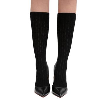 MRS. HOSIERY Pointelle Below The Knee