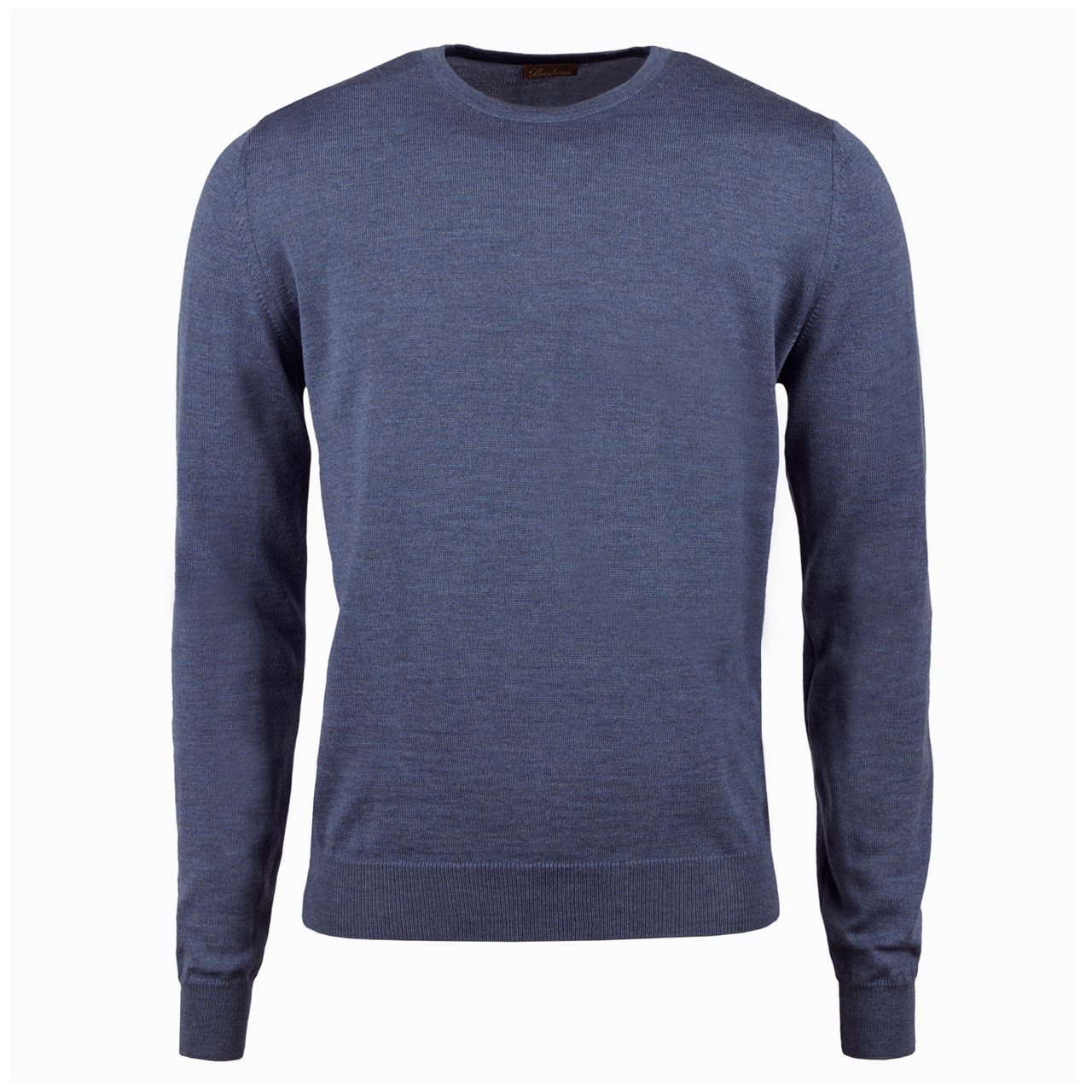 STENSTRÖMS Merino Wool Crew Neck W/ Patch