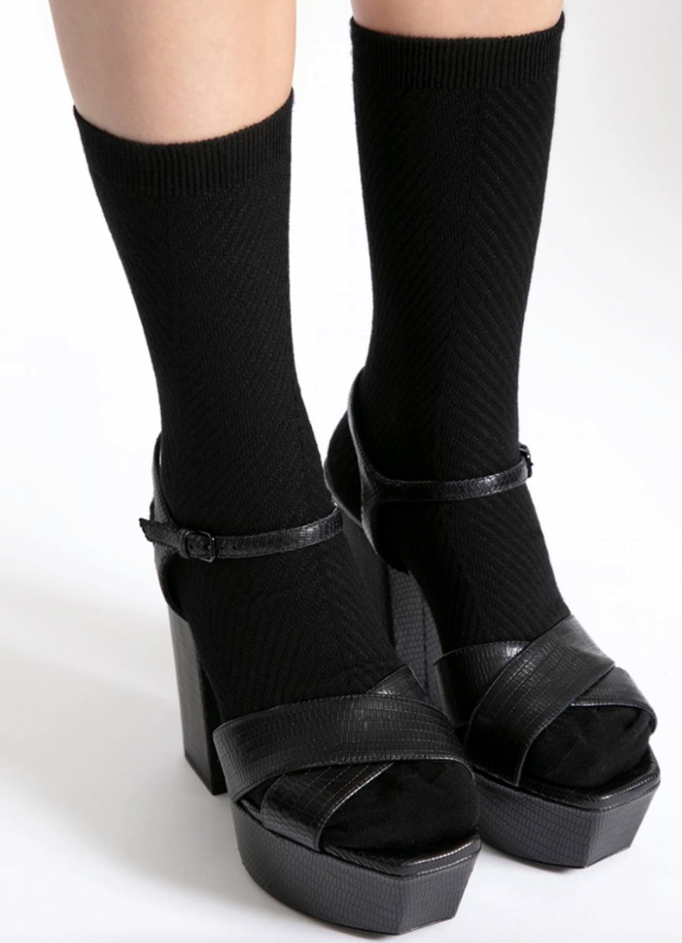 MRS. HOSIERY Chevron Classic