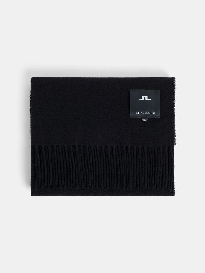 J.LINDEBERG Champ Solid Wool Scarf