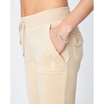 JUICY COUTURE Del Ray Classic Velour Pant Pocket Design