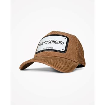 JOHN HATTER & CO Cap-Why So Serious-Corduroy