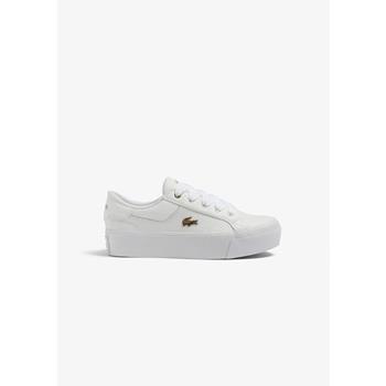 LACOSTE Ziane Platform Leather Sneakers