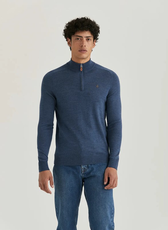 MORRIS Merino John Zip