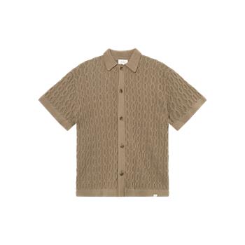 LES DEUX Garrett Knitted Shirt