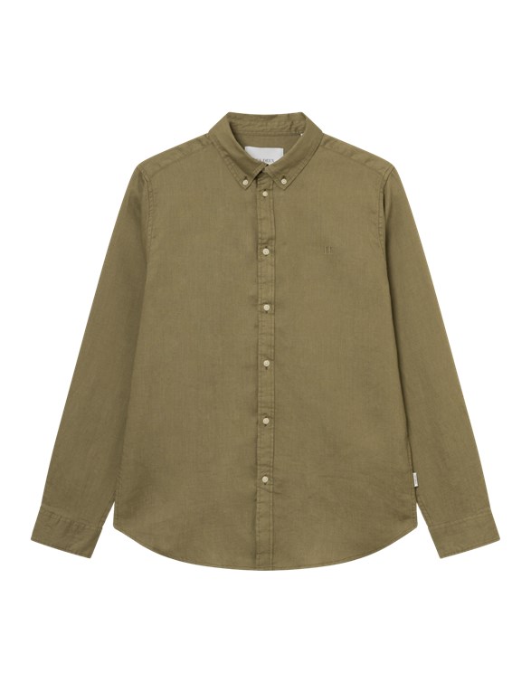 LES DEUX Kristian Linen B.D. Shirt