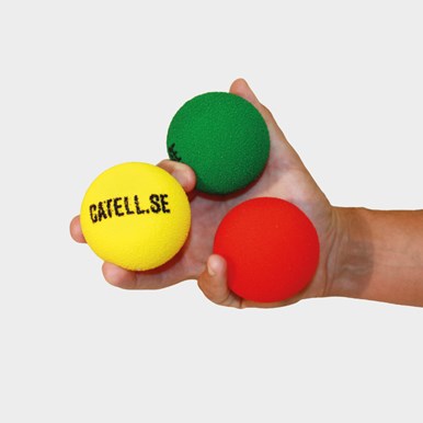 Foam rubber ball