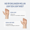 EDEMA Light Wide, 3/4 Finger