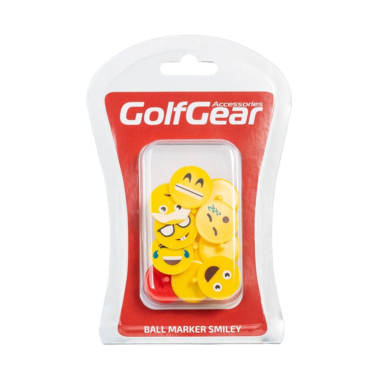 Gear Gear Ball Marker Smiley 12Pack