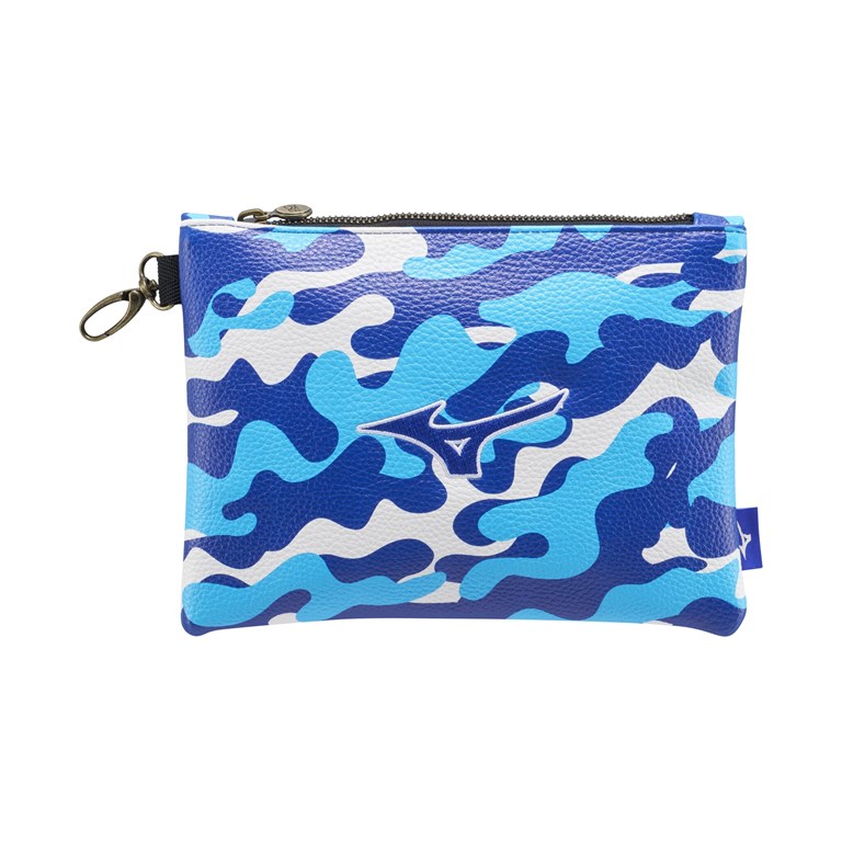 Mizuno Mizuno Blue Camo Zip Tote