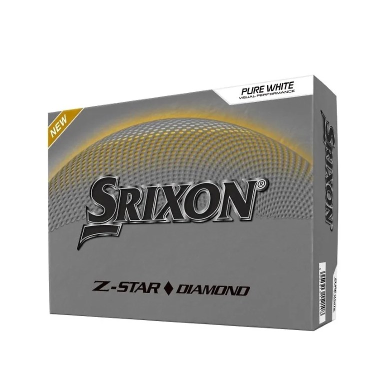 Srixon Z-Star Diamond 4 Dussin - Personligt Tryck