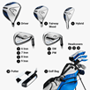 Callaway Xt 10-Piece Teen Set Black