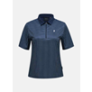 Peak Performance Graphic Ss Zip Polo Dam