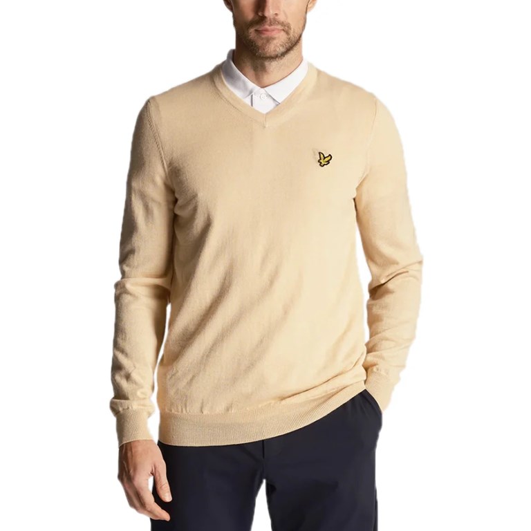 Lyle & Scott Golf V Neck Pullover Herr