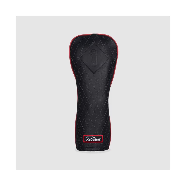 Titleist Jet Black Leather Driver Headcover