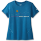 Brooks Distance Short Sleeve 2.0 Pacific/Br Mountain Run - T-Shirt, Damen