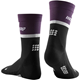 CEP The Run Compression Socks Mid Cut Violet/Black