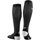 CEP Run Ultralight Compression Socks Black/Light Grey - Laufsocken, Damen