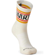 Smartwool Run Athletic Retro Stripe Crew Socks Natural - Laufsocken