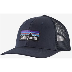 Patagonia P-6 Logo Trucker Hat  Navy Blue - Damenkappen