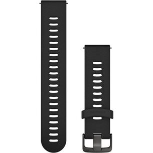 Garmin Quick Release 20 mm Strap (Silicone) Slate - Uhrenzubehör