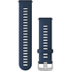 Garmin Quick Release 22 mm Strap (Silicone) Tidal Blue/Silver - Uhrenzubehör