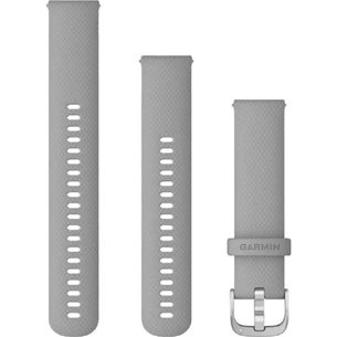 Garmin Quick Release 20 mm Band (Silicone) Powder Grey - Uhrenzubehör