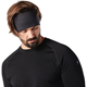 Smartwool Thermal Merino Reversible Headband Black/Charcoal Heather - Kappe zum Laufen