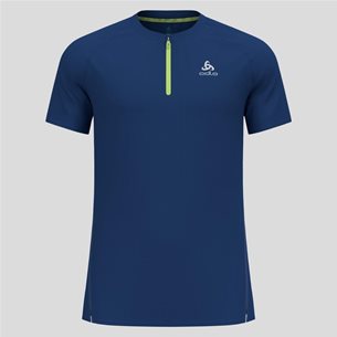 Odlo X-Alp Trail T-Shirt Crew Neck 1/2 Zip Limoges - Lauf-T-Shirt, Herren
