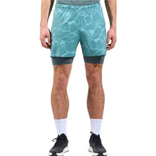 Odlo Zeroweight 5 Inch Print 2-In-1 Shorts