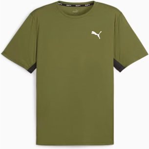 Puma Run Favorites Velocity Tee Olive Green - Lauf-T-Shirt, Herren