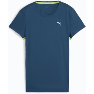 Puma Run Favorites Velocity Tee Ocean Tropic - Lauf-T-Shirt, Damen