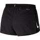 Nike Aeroswift 2" Shorts Black/White - Laufshorts, Herren