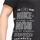 Nike Rise 365 Wild Run T-Shirt Black/White/Grey - Lauf-T-Shirt, Herren