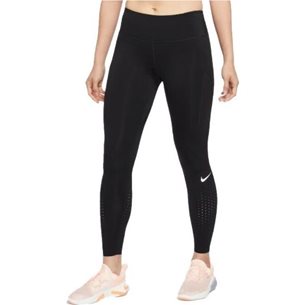 Nike Epic Lux Long Tight Black/Reflective Silver - Laufhosen, Damen
