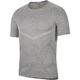 Nike Dri-FIT Rise 365 Short Sleeve Tee Smoke Grey/Htr/Reflective Silver - Lauf-T-Shirt, Herren