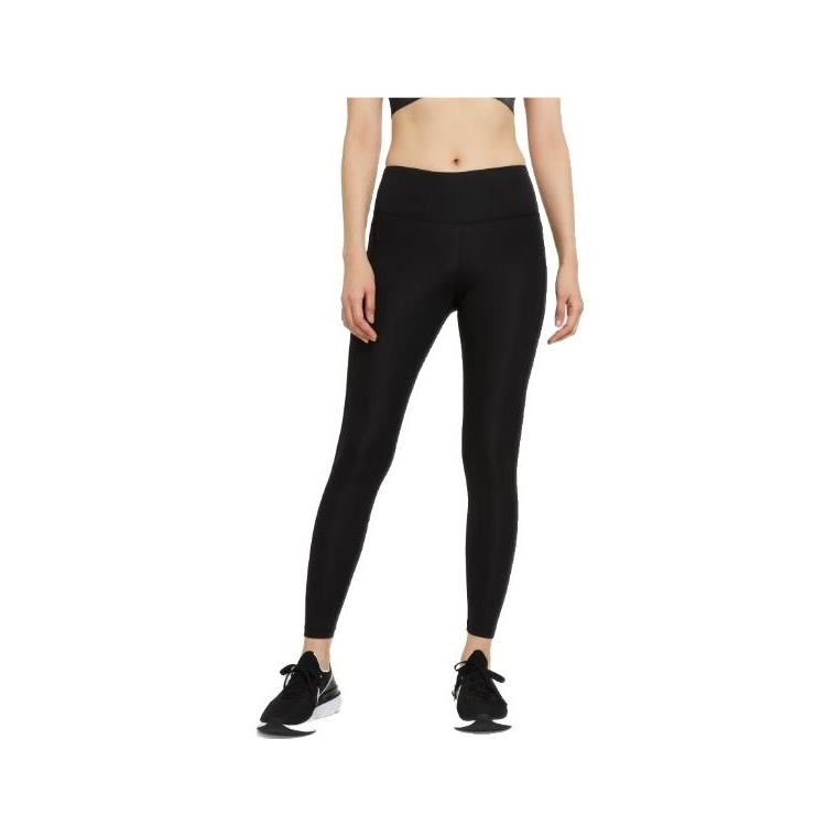 Nike Dri-Fit Fast Tight Black/Reflective Silver - Laufhosen, Damen