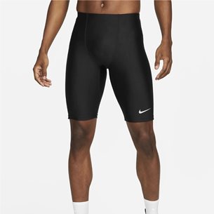 Nike Dri Fit Fast Half Tight Black/Reflective Silver - Laufhosen, Herren