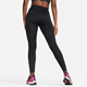 Nike Dri-Fit Go Mid-Rise Tight Black/Black - Laufhosen, Damen