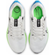 Nike Pegasus 40 Wide Platinium Tint/Green Strike - Laufschuhe, Herren