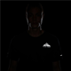 Nike Dri-Fit Solar Chase Short Sleeve Tee Black/White - Lauf-T-Shirt, Herren
