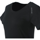 Endurance Halen Seamless T-Shirt Dark Grey Melange - Lauf-T-Shirt, Damen
