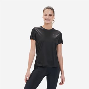 Endurance Milly T-Shirt Black - Lauf-T-Shirt, Damen