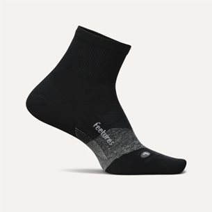 Feetures Elite Ultra Light Quarter Black - Laufsocken