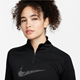 Nike Dri Fit Swoosh Pacer Long Sleeve Midlayer Black/Cool Grey - Laufshirt, Damen