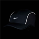Nike Dri-Fit Advanced Fly AeroBill AeroAdapt Cap  Black/Anthracite - Kappe zum Laufen