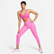 Nike Swoosh Light Support Bra Alchemy Pink/Hyper Royal - Sport-BH für Laufen, Damen