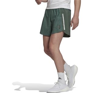 adidas Men's Designed 4 Running Shorts Green Oxide/Linen Green - Laufshorts, Herren